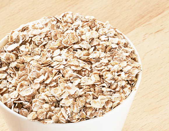 Instant oat flake